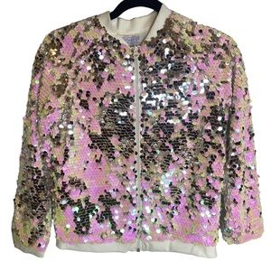 More Than Magic Sequin Jacket Size 10-12